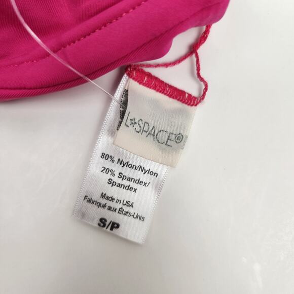 L*Space Tori Bikini Top in Bougainvillea Pink Size Small Underwire NWT - Picture 5 of 5